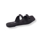 Bowtica Black Rexine Flats