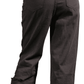 Black cro pants on a white background