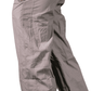 Gray cargo pants on a white background