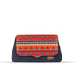 Chic Multicolor PU Leather Clutch